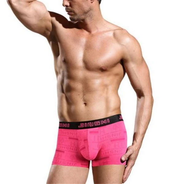 Men Underwear Boxers U convex breathable pouch slip homme Cotton sexy cuecas gay men Shorts 13318 |