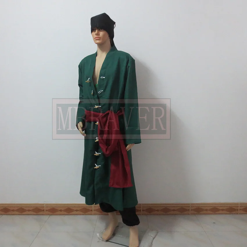 Бесплатная доставка один костюм ророноа Зоро для косплея спустя два года все