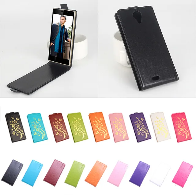Кожаный чехол для Leagoo Alfa 5 / 2 с откидной крышкой Alfa5/Alfa2 чехлы мобильных телефонов s