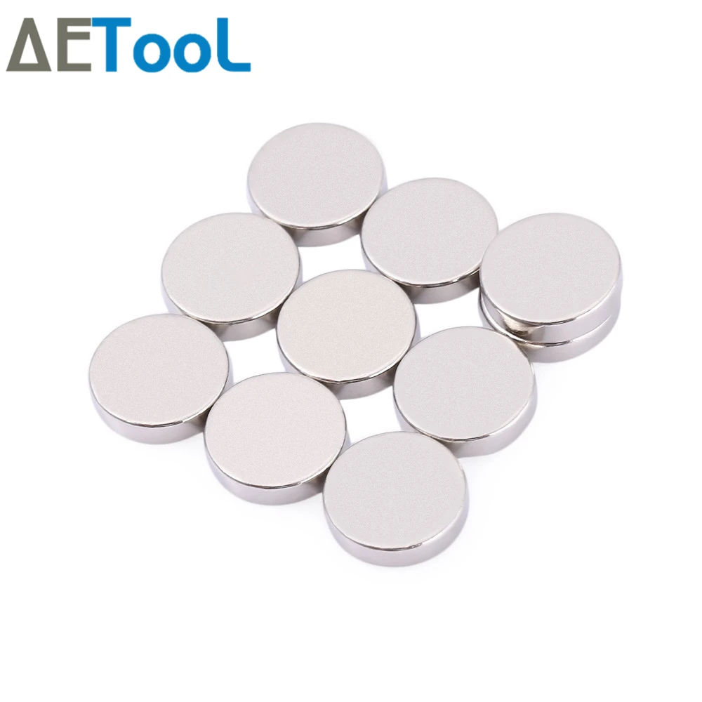 AETool маленький магнит N38 3x1 4x1 10x1 12x1 12x2 15x1 15x2 мм неодимовый постоянный Неодимовый