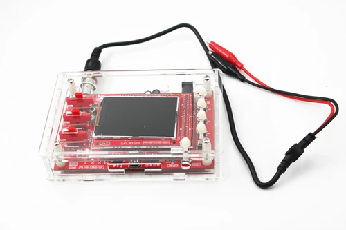 138case DSO FNIRSI-138 2," TFT карманный цифровой осциллограф Набор diy части ручной+ акриловый DIY Чехол - Цвет: 138case