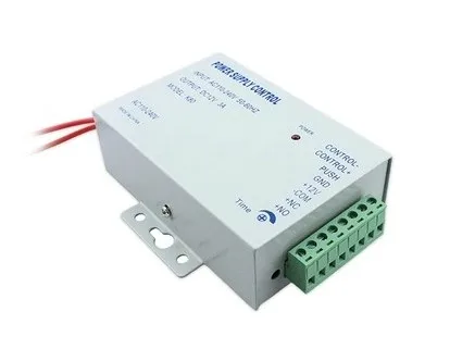 Metal Access control kit em/ ID keypad access control+ power+bolt lock+exit button+ 10 keyfob tags sn:Tset-2 | Безопасность и