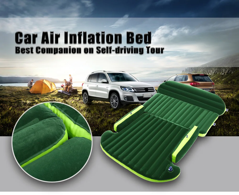 Авто назад сиденья автомобиля Воздух инфляции матрас кровать привод перемещения