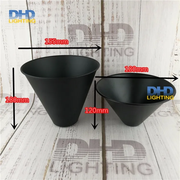 2 стиля черный готовой Железный Абажур Горячая винтажный DIY светильник ing shade промышленный Ретро светильник shade