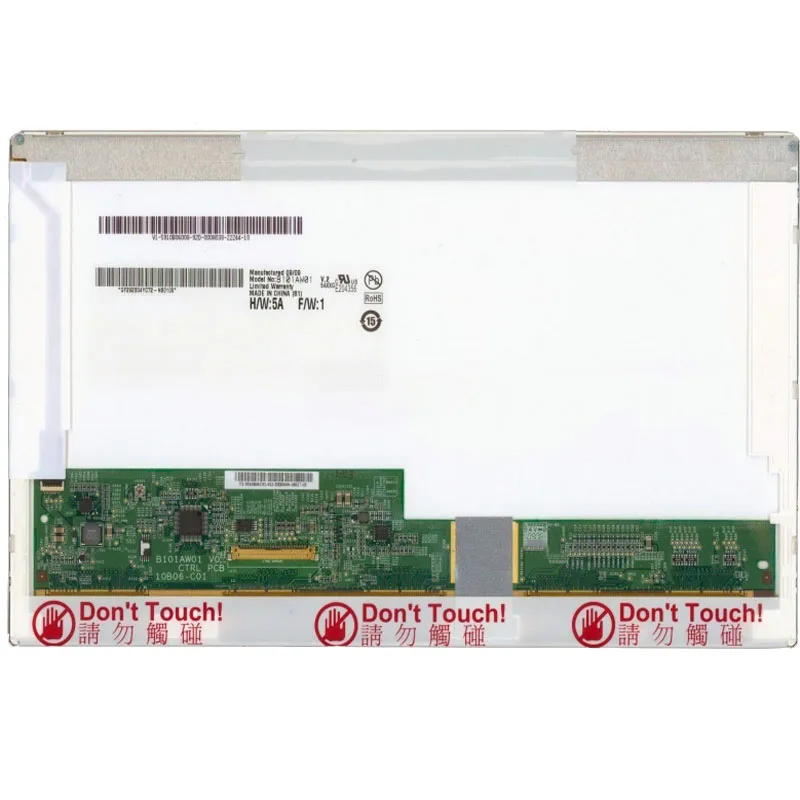 

Матрица ЖК-экрана для ноутбука LENOVO S10E lp101ws1 tla1 b101aw01 1024*576 10''