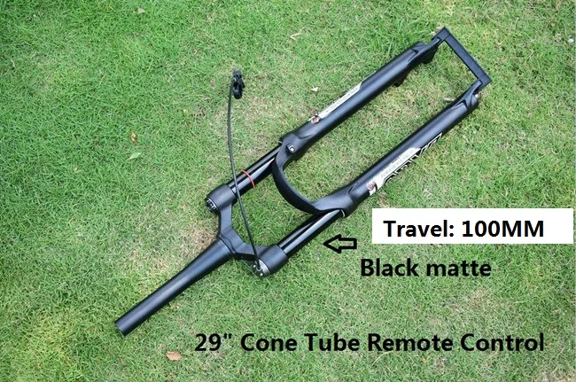 29 inches Коническая труба/прямая труба вилка для горного велосипеда амортизационная вилка воздушный удар Ход 100 мм 32 мм 26 27,5 29 Beyond SR SUNTOUR EPIXON - Цвет: 29 inches