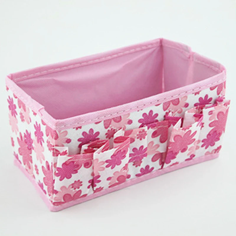 1 шт. Складной Нетканые ящик для хранения составляют косметический столе