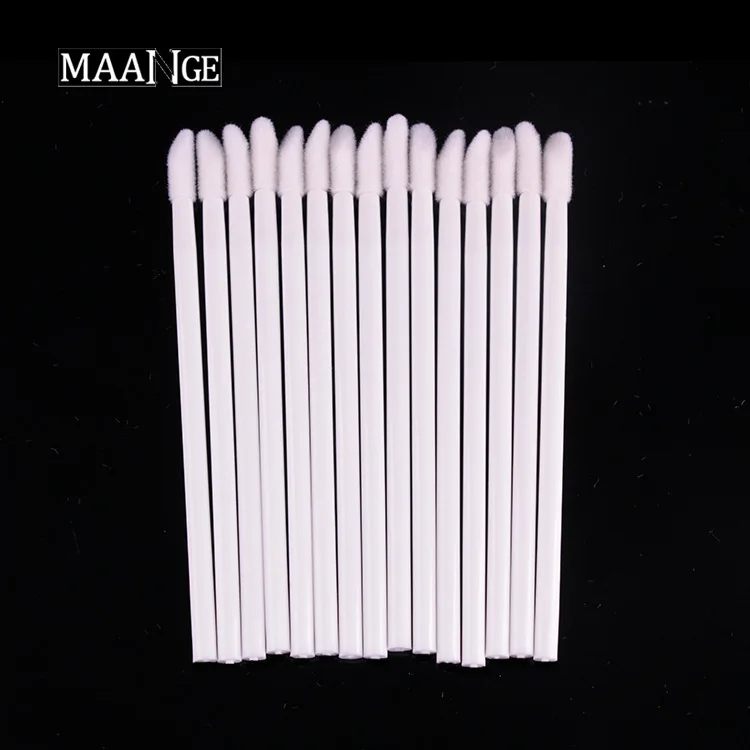 50 шт одноразовая кисть для губ палочка аппликатор блеска косметический