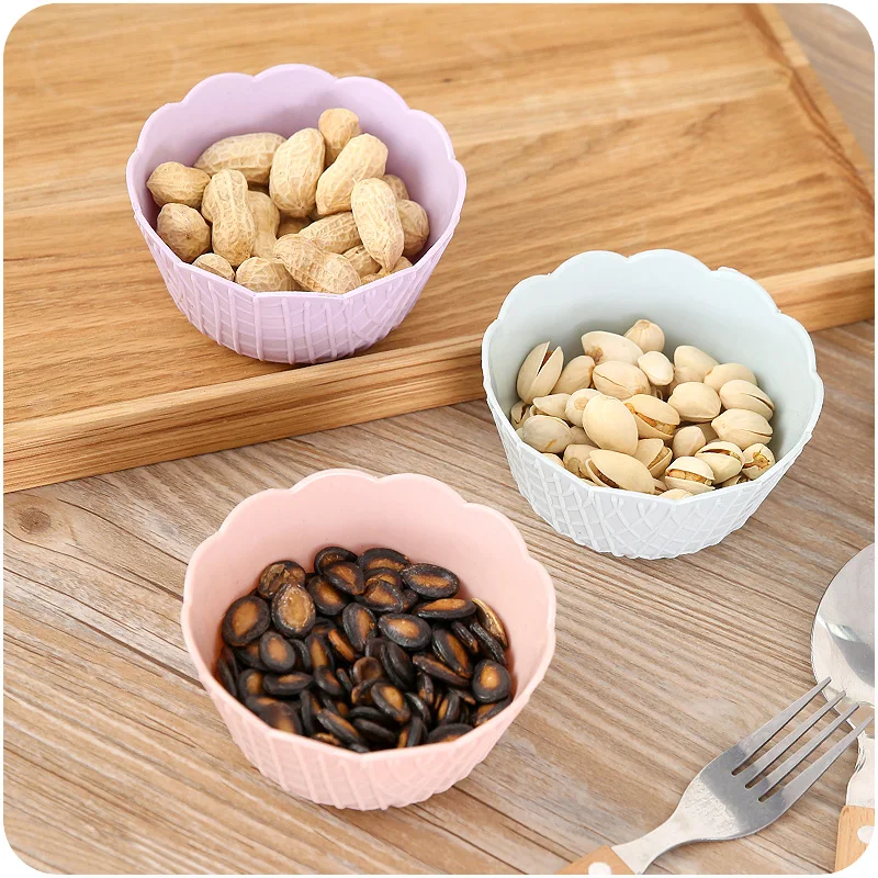 5 цветов Детские миски для мороженого чашки парные десертные закуски салат