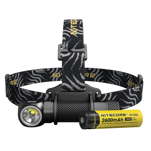 Новинка 2017 высокопроизводительный налобный фонарь Nitecore HC33 CREE XHP35 со светодиодной