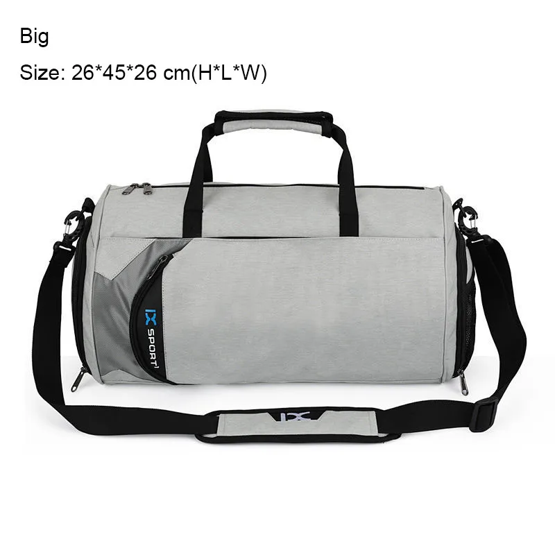 Gray Big Мужские спортивные сумки для тренировок, сумки для фитнеса, дорожные сумки для занятий спортом на открытом воздухе, женские сухие влажные Gymtas Yoga, женские XA103WA - Цвет: Gray Big
