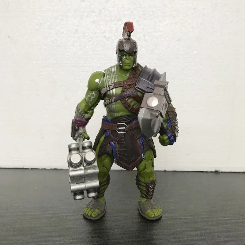 Марвел Халк ПВХ фигурка игрушка ТОР 3 Ragnarok Халк Робер Брюс Баннер ПВХ фигурка Коллекционная модель игрушки 19 см для подарка