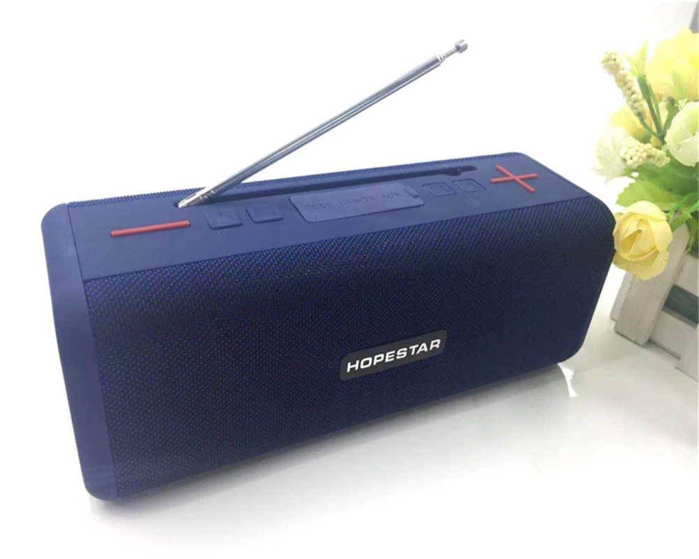 HOPESTAR T9 с функцией радио портативный все-в-одном открытый беспроводной Bluetooth водонепроницаемый USB динамик с функцией радио