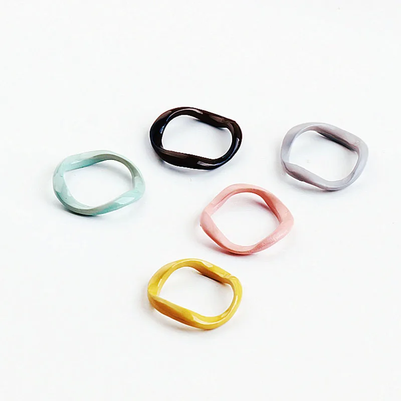 DIY ювелирных изделий корейский Нерегулярные круг квадрат Серьги Цепочки и