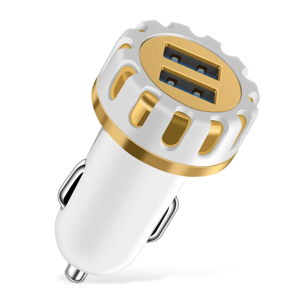 2.1A 5V двойное автомобильное зарядное устройство USB Универсальное для мобильного