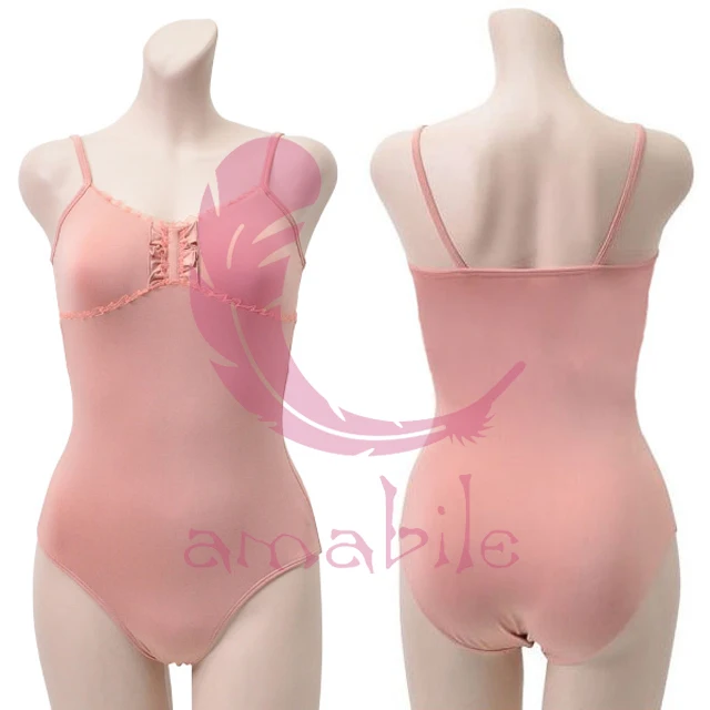 

Ballet Dance Gymnastics strap leotard bowtie adult leotard AL0197