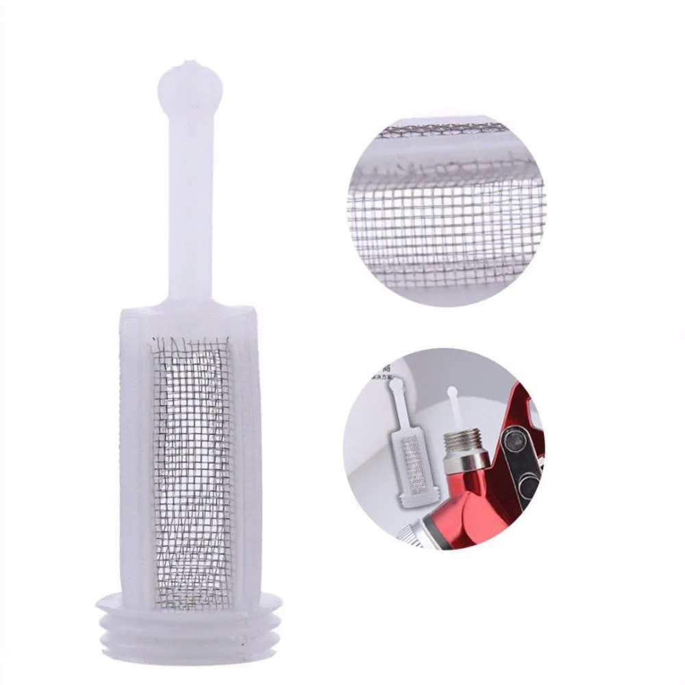 WAERTA 10pcs Plastic Spray Filter Gravity Type Spray Gun Pot Diameter 11mm Adapt to the Majority of solvent