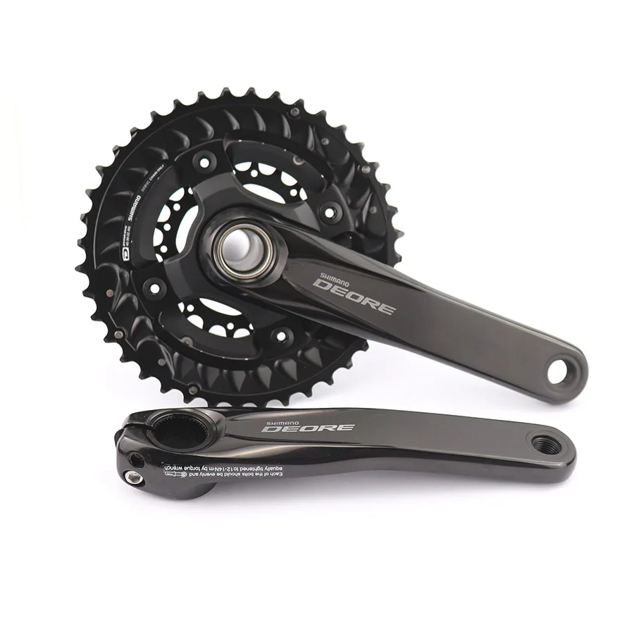 Shimano DEORE FC M6000 HOLLOWTECH II шатун M6000 2x10 3x10-скоростной шатун с BB52 40-30-22T 28-38T 170 мм mtb Запчасти для велосипеда