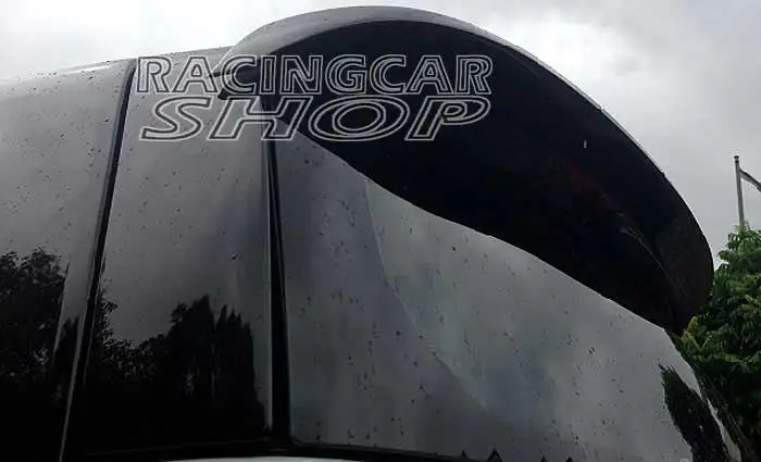 Задний спойлер на крыло из настоящего углеродного волокна крышу подходит для Smart