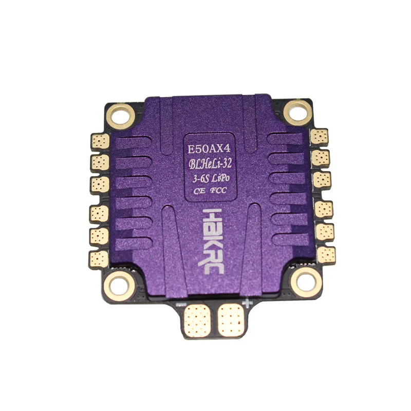 HAKRC ESC 4 в 1 50A 3-6S blheli _ 32 5V 3A BEC Dshot1200 мини-размер для DIY квадрокоптера FPV гоночного