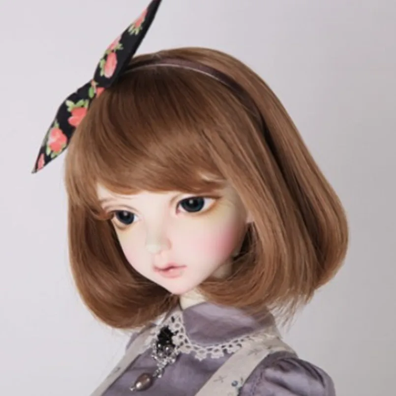 Модный BJD парик 1/3 1/4 1/6 аксессуары для кукол красивые короткие искусственные