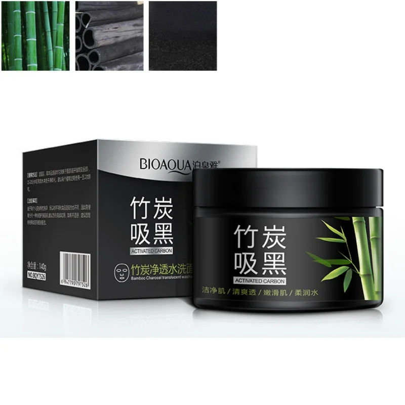 

Face Care black mask Cleansing Moisturizer Facial Mask Bamboo Charcoal Blackhead Skin Care Anti Acne Oil Control Face Mask