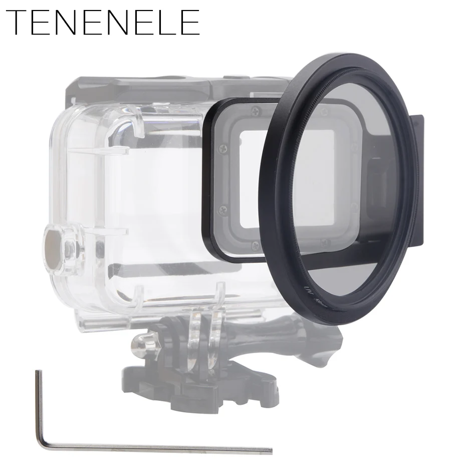 TENENELE экшн-фильтры для спортивной камеры Polar CPL фильтр GoPro Hero 6 5 Black Dive