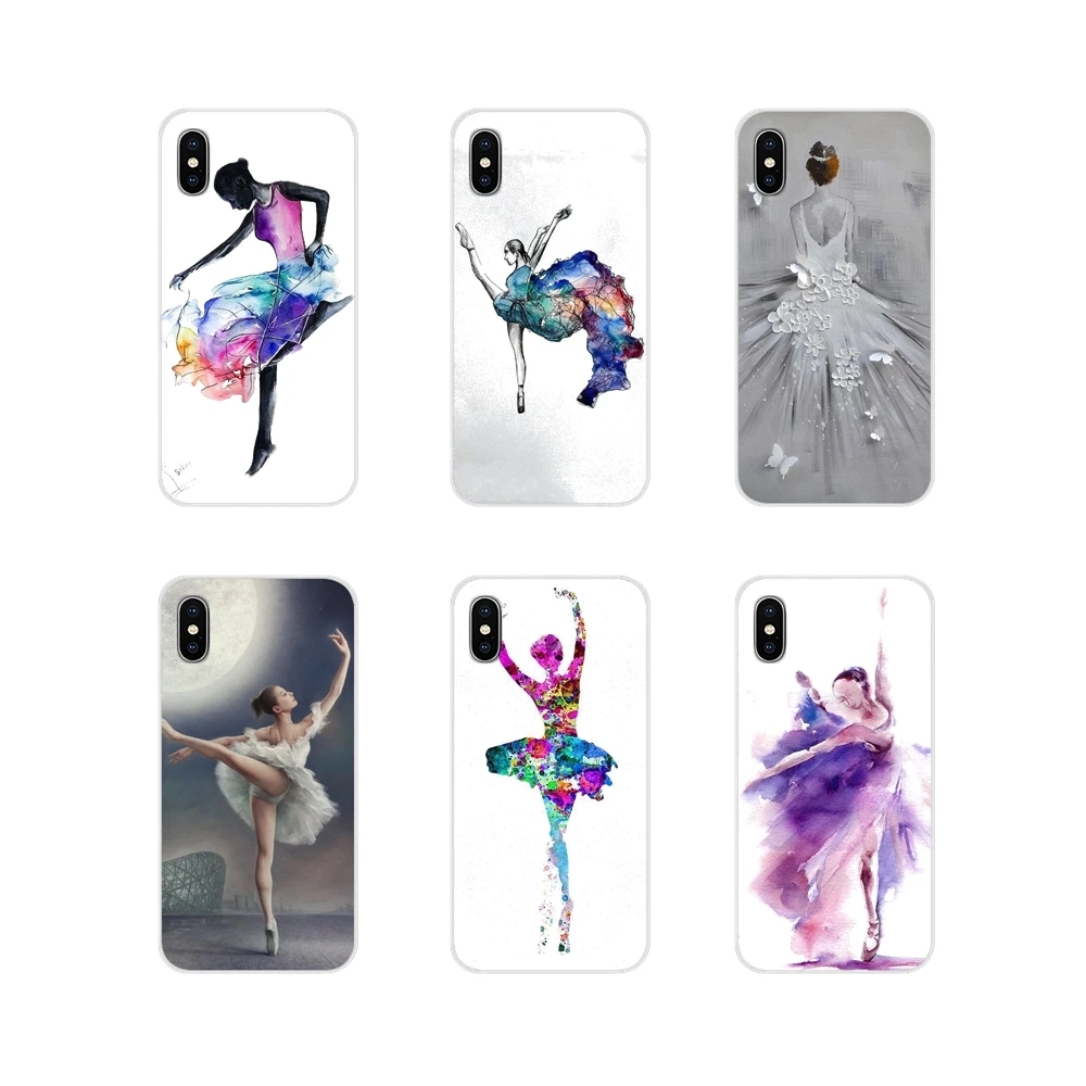 Аксессуары чехлы для телефонов балерина Танцующая Samsung Galaxy S4 S5 MINI S6 S7 edge S8 S9 S10 Plus