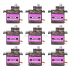 Новый MG90S 9g металлический сервопривод Mini Rc Улучшенный микросервопривод SG90 Для Умного транспортного средства вертолета лодки автомобиля