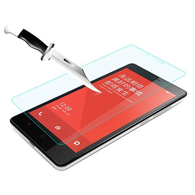 BAIXIN для Xiaomi Redmi 2 защита экрана закаленное стекло для Xaomi Xiomi hongmi Redmi2 защитная пленка