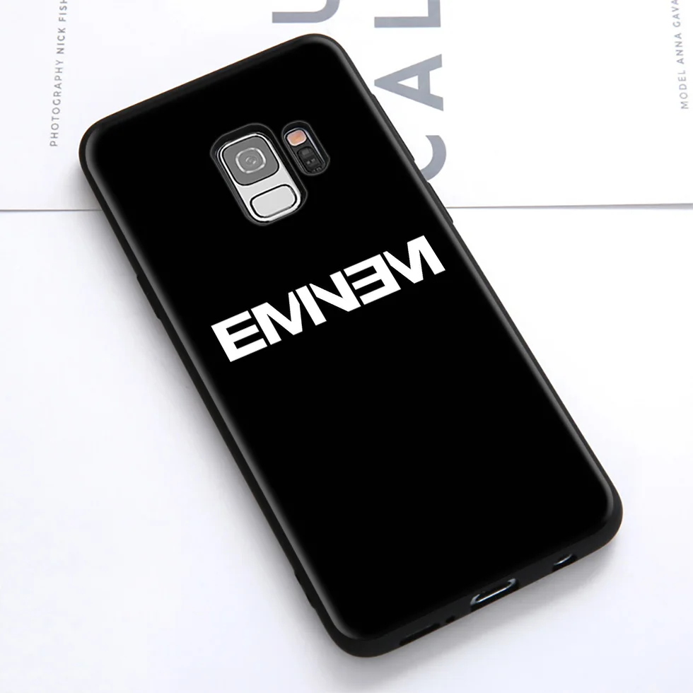 WEBBEDEPP Эминем Бог рэпа мягкий чехол для Samsung Galaxy S10 S10e S9 S8 Plus S7 S6 Edge &amp J6 2018 Note 10 9 8 |