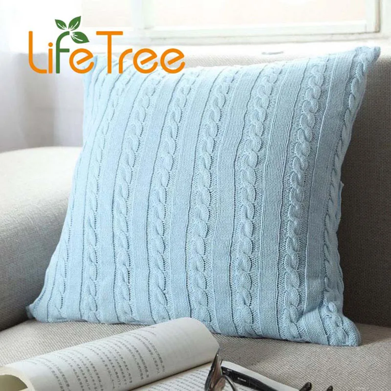 Модная винтажная Подушка Nordico трикотажная 45x5 см/17 7 дюйма x дюйма|sofa used|sofa cushion