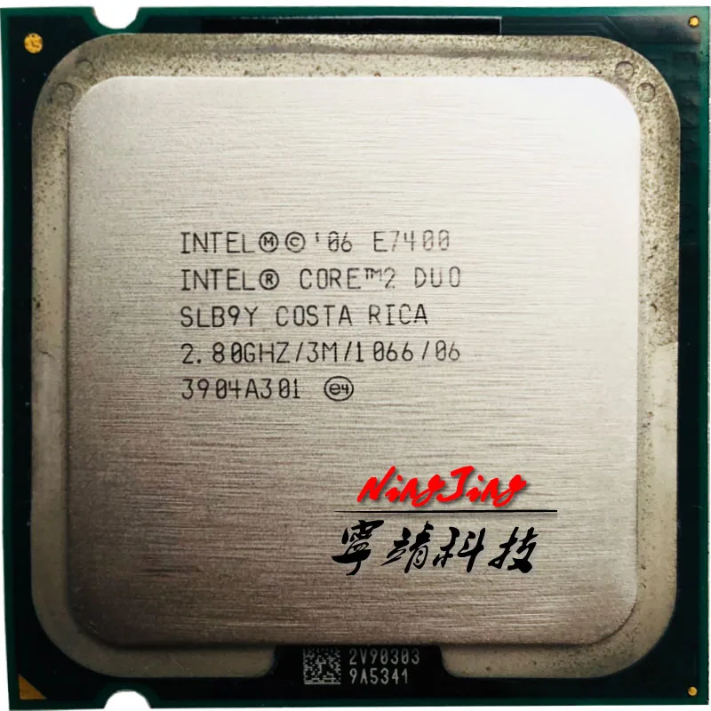 Двухъядерный процессор Intel Core 2 Duo E7400 8 ГГц 65 Вт 3 м 1066 LGA 775|Процессоры| |