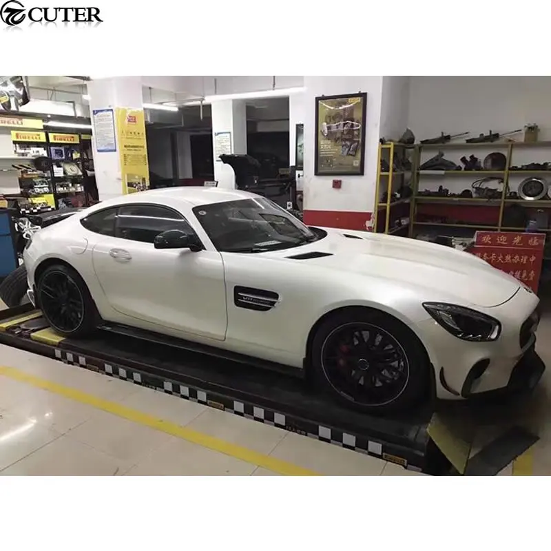 Комплект для кузова Автомобиля AMG GT GTS передний бампер из углеродного волокна