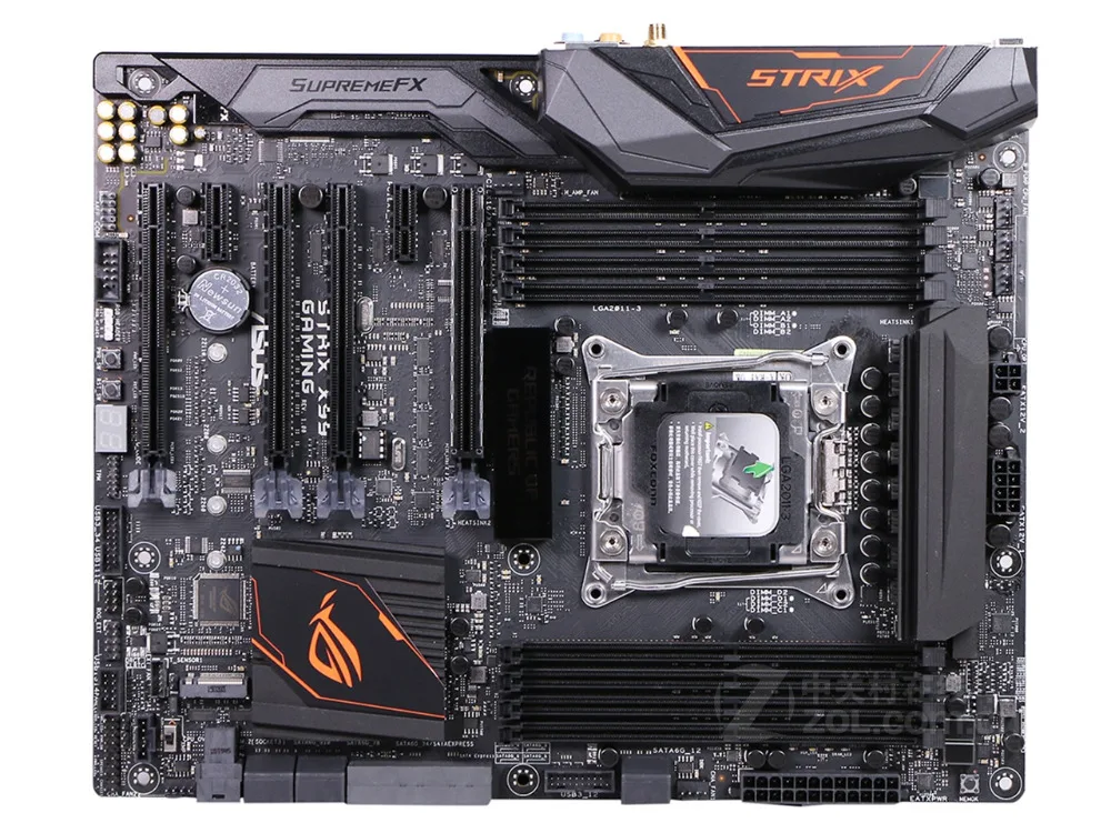 Материнская плата Asus ROG STRIX X99 для игрового настольного компьютера LGA 2011 V3 DDR4 128G USB3.1
