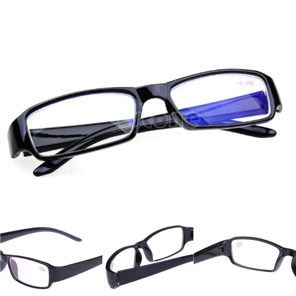 Free shipping 1 PC New Black Eyeglass Frames Myopia Glasses -1 -1.5 -2 -2.5 -3 -3.5 -4 -4.5 -5 -5.5 -6 Christmas Gifts | Аксессуары для