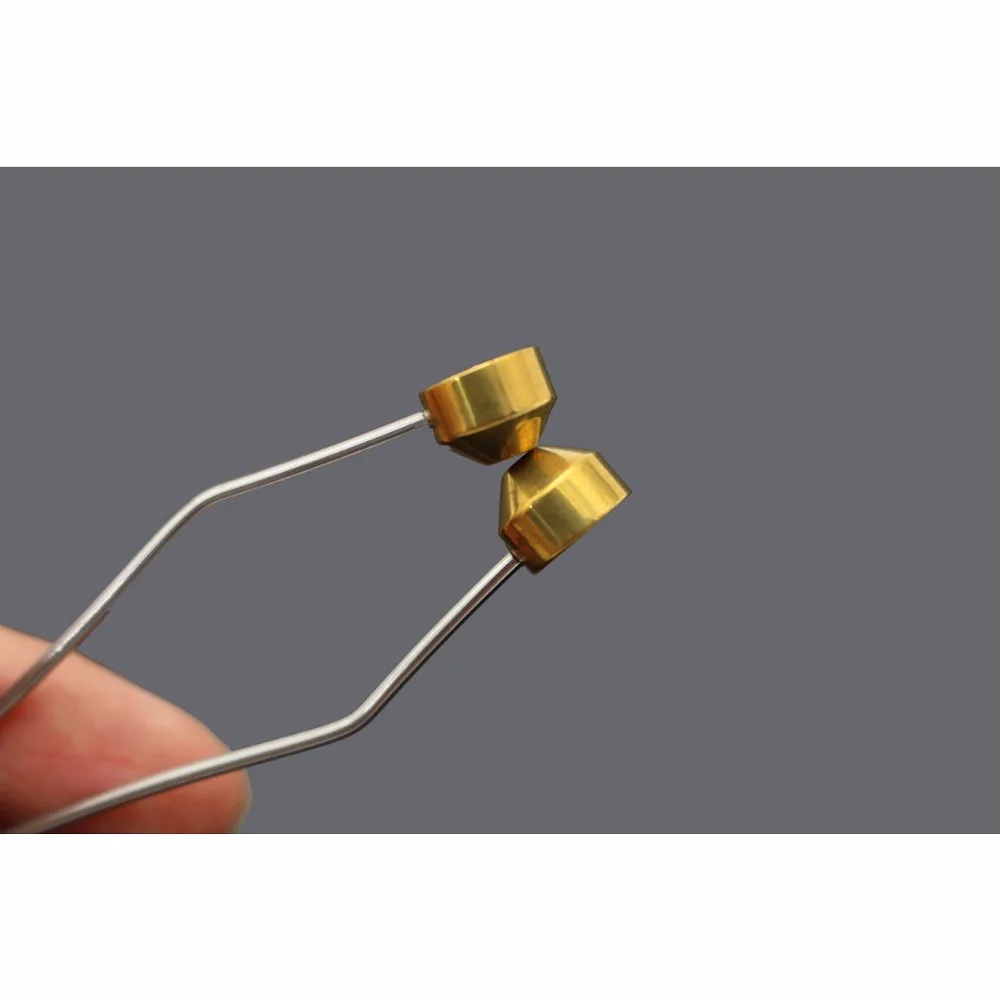 Brass Cone Head Thread Floss Spool Bobbin Holder Ceramic Tube Tip Protecting Lines Efficient Fly Fishing Tying Tools | Спорт и
