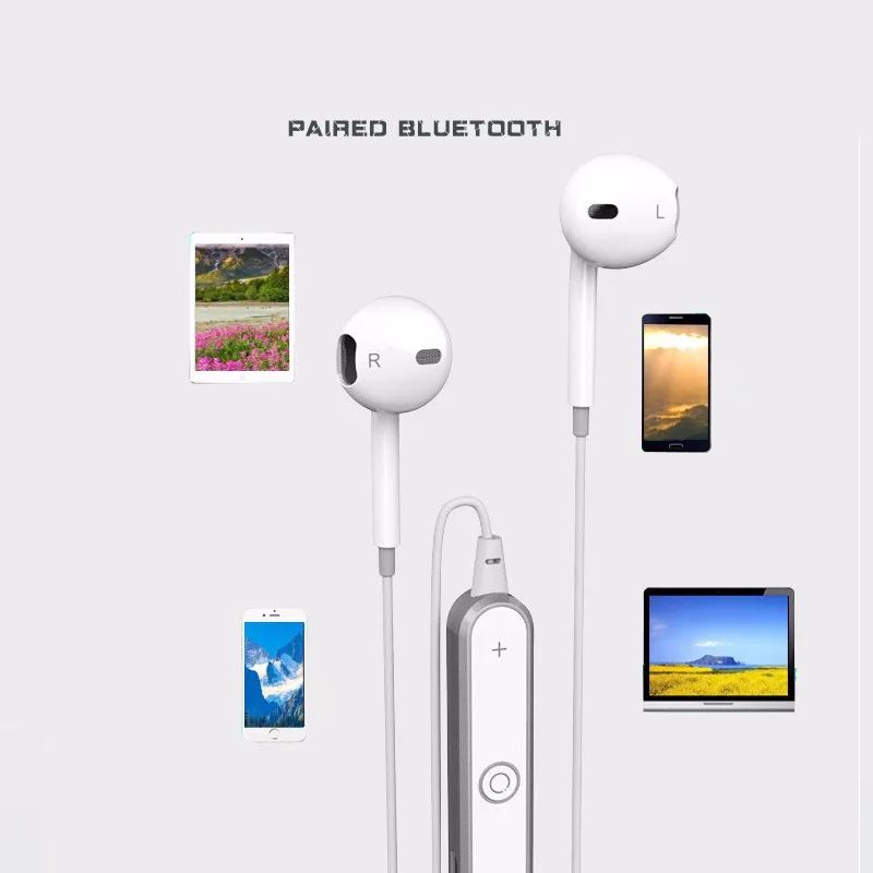 KAILUODA S6 bluetooth гарнитуры беспроводные наушники с микрофоном динамик для samsung galaxy