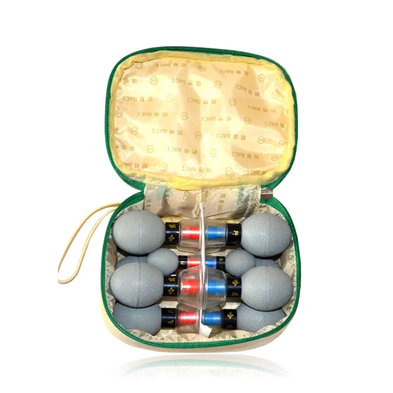 18 шт вакуумная Haci Магнитная терапия Акупрессура присоска TCM иглоукалывание