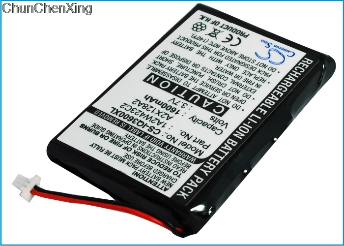 Cameron Sino 1600 мАч батарея PW029123 для BTI GPS GAR3200 1A2W423C2 A2X128A2 Garmin iQue 3200 3600 3600a|Цифровые