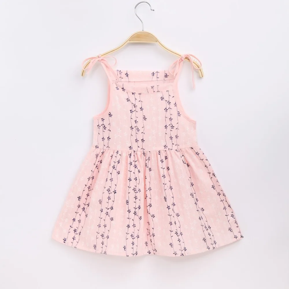 baby girls summer dresses kids cotton flower dress A-line little girl 2018 children for 2 3 4 5 6 7 8 years | Детская одежда и