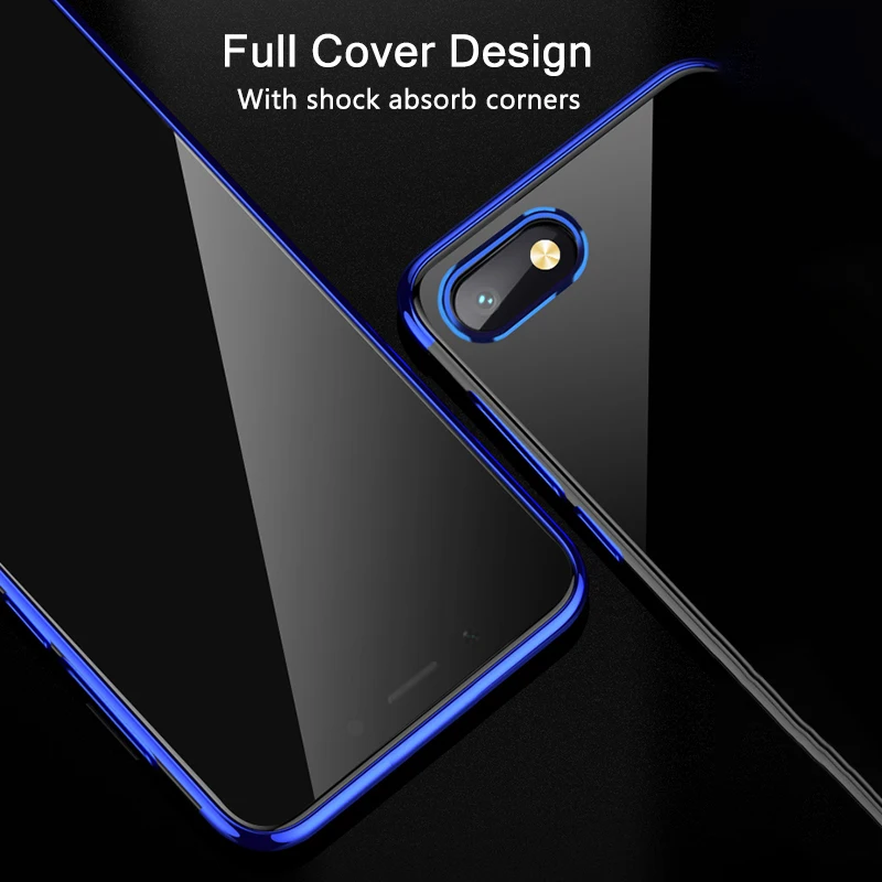 Прозрачный чехол для Xiaomi Redmi 6A, чехол-бампер, тонкий чехол Platint, прозрачный ТПУ силиконовый чехол-накладка для Xiaomi Redmi 6A 6 A, чехол