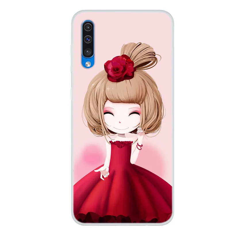 7 Чехол для samsung Galaxy A50, Мягкий ТПУ силиконовый чехол для телефона, для samsung A50, A50S, A30, A30S, A 30, TPU чехол, Capas A 50 - Цвет: 7