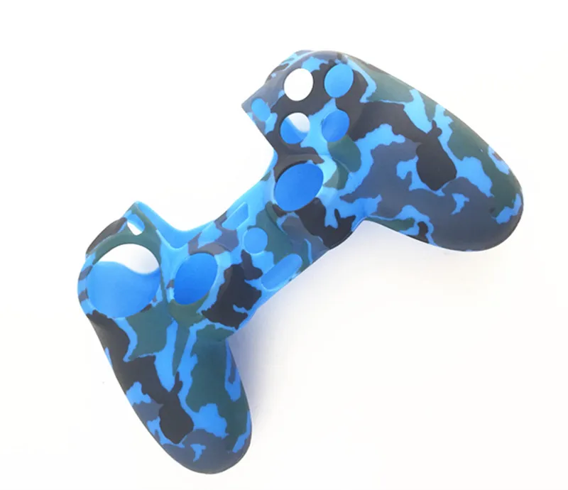 10 шт силиконовый защитный мягкий чехол для Playstation 4 PS4 контроллер PS4 Pro тонкий Камуфляж