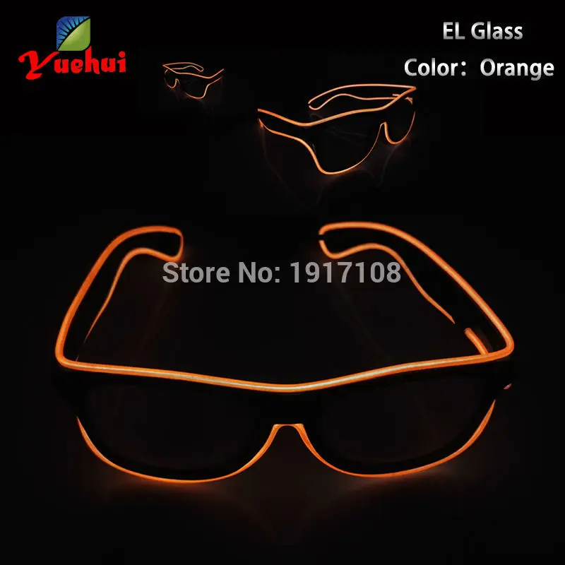 Новый тип 10 цветов звуковой активный модный Декор вечерние EL wire солнцезащитные