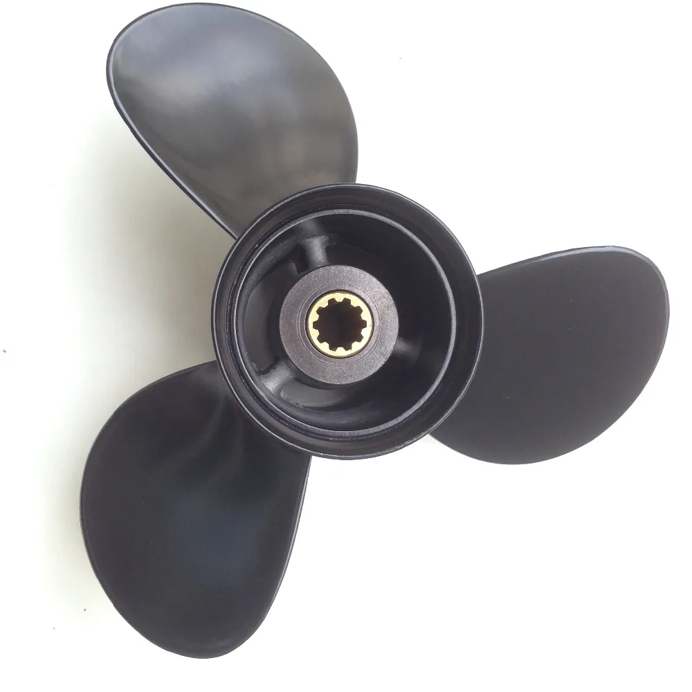 free shipping 9.9x14 For 20HP 30HP for tohatsu propeller tohatsu Outboard Motor TOHATSU Aluminium Propeller 10 tooth