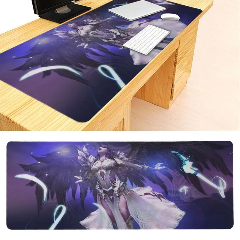 MaiYaCa мой любимый Aion Elyos силиконовый коврик для мышки размер игры для 30x60 см 30x90 см резиновые коврики для мыши