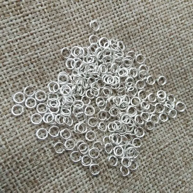 jump rings choker necklace connector Split ring Open Loops hooks clasp bracelet earrings making spacer beads charms findings diy | Украшения