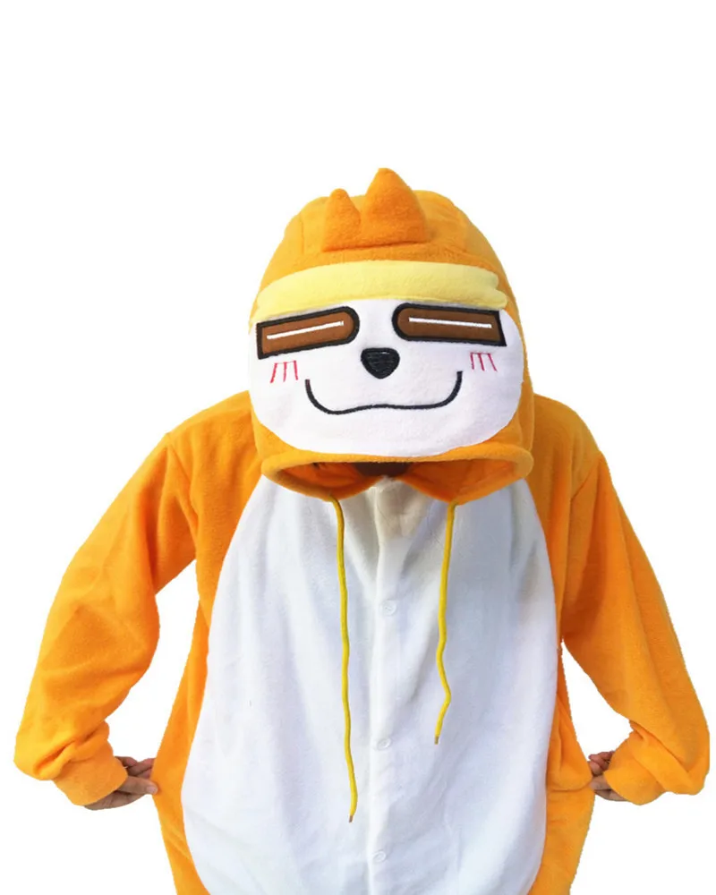 Hot Sales Orange Sloths Cute Onesie Women Sleepwear Funny Animal Pajamas Whole Unisex Teenager Costumes Chinese Market Online |