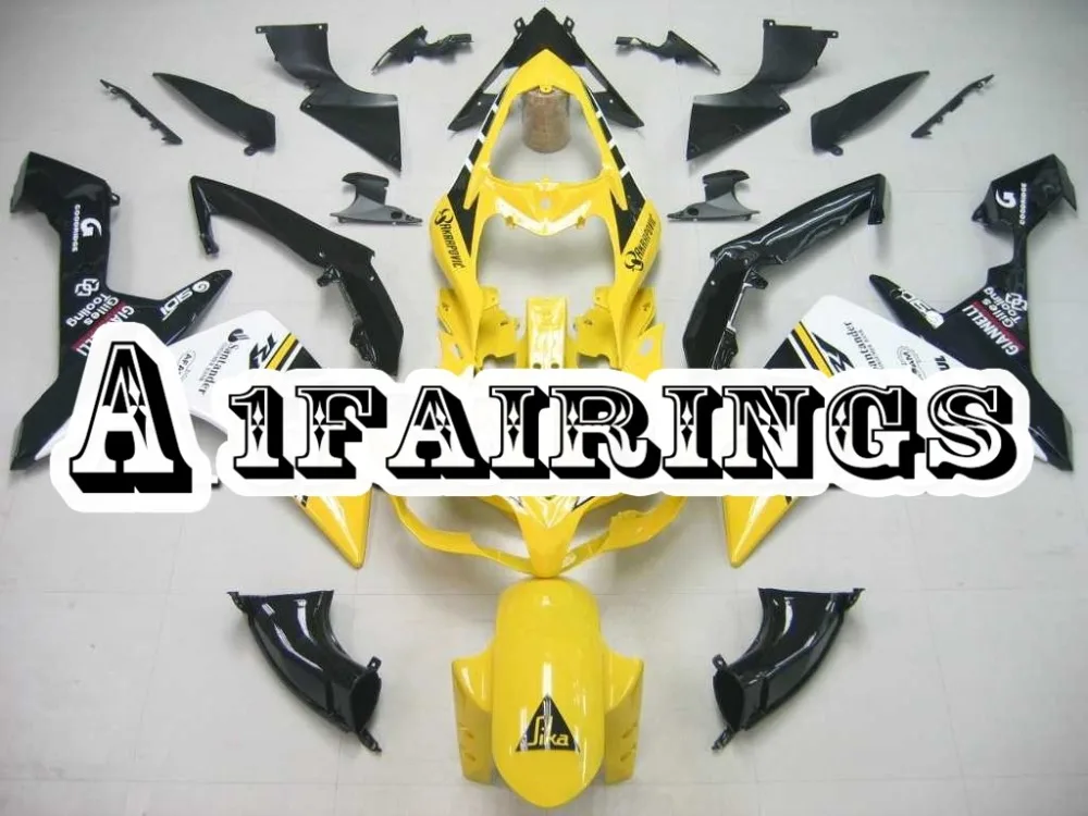 Обтекатели для мотоцикла Yamaha R1 2007 2008 07 08 ABS пластик инъекция глянцевый желтый